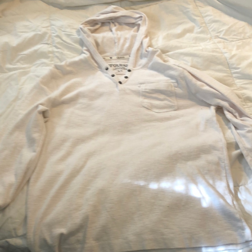 Long sleeve hooded pullover